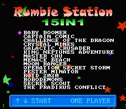 Rumble Station 15 in 1