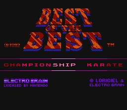 Best of the Best: Championship Karate