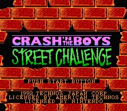 Crash 'n the Boys Street Challenge