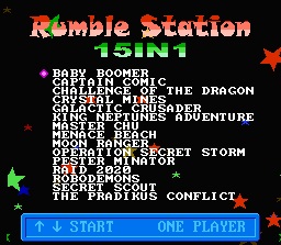 Rumble Station 15 in 1