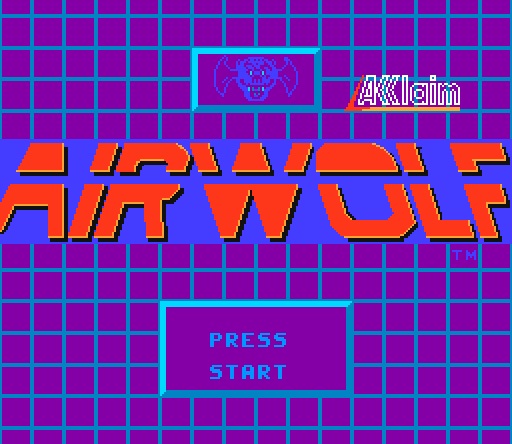 Игра для эмулятора приставки денди Airwolf