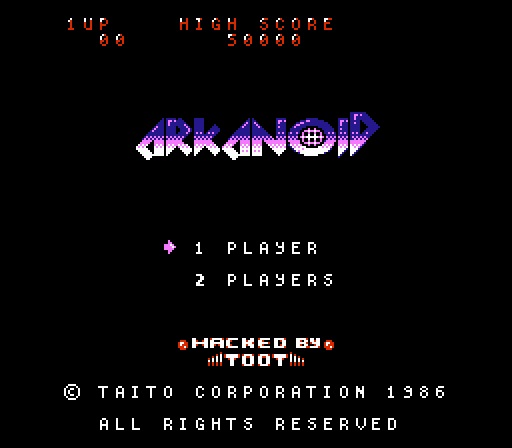 Arkanoid 98 (Arkanoid Hack)
