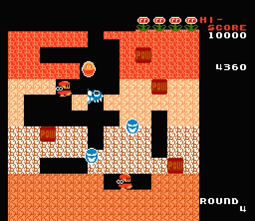 BuB-BoB (Dig Dug Hack)
