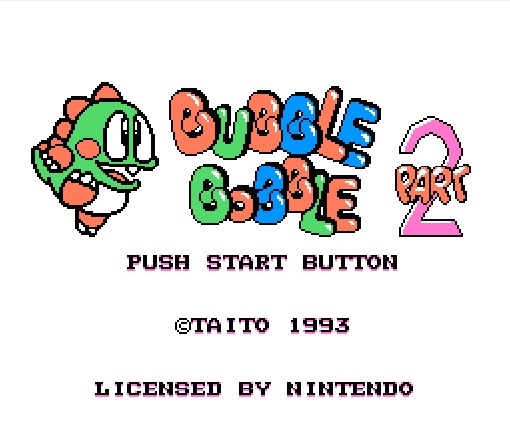 Bubble Bobble Part 2