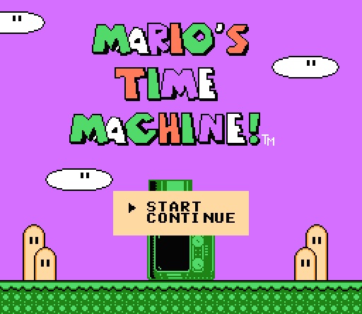 Mario's Time Machine!
