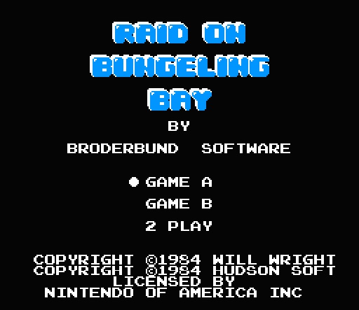 Raid on Bungeling Bay