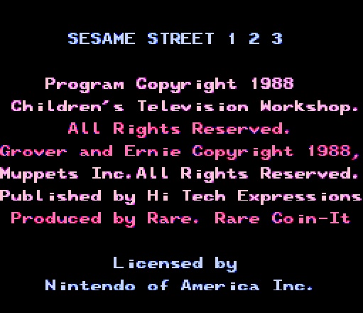 Sesame Street 1 2 3