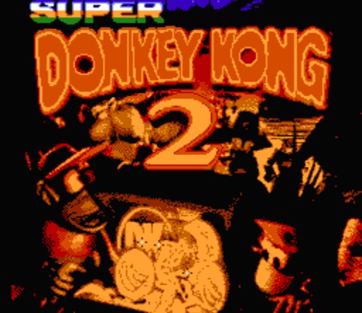 Начало игры Super Donkey Kong 2