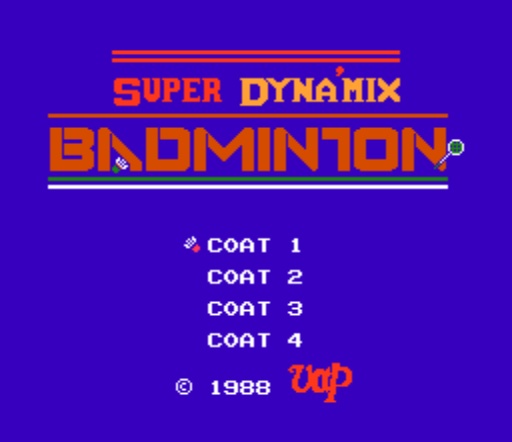 Выбор корта в Super Dyna'mix Badminton