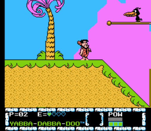 download flintstones dinosaur peak nes