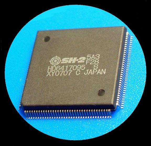 Процессор Hitachi SH2 7604 – один из двух центральных процессоров Sega Saturn Процессор Hitachi SH2 7604 – один из двух центральных процессоров Sega Saturn