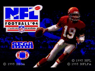 NFL Football '94 Starring Joe Montana