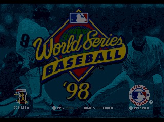 World Series Baseball '98